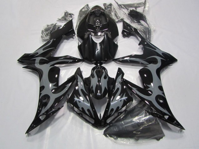 2004-2006 Black Yamaha YZF R1 Bike Fairings UK Factory 2004-2006 Black Yamaha YZF R1 Bike Fairings UK Factory