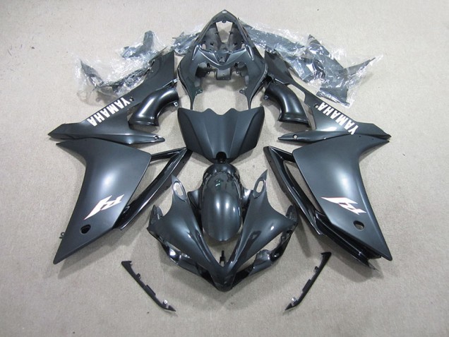 2007-2008 Black White Decal Yamaha YZF R1 Motorbike Fairing UK Factory