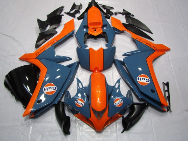 2007-2008 Red Gulf Yamaha YZF R1 Replacement Motorcycle Fairings UK Factory 2007-2008 Red Gulf Yamaha YZF R1 Replacement Motorcycle Fairings UK Factory