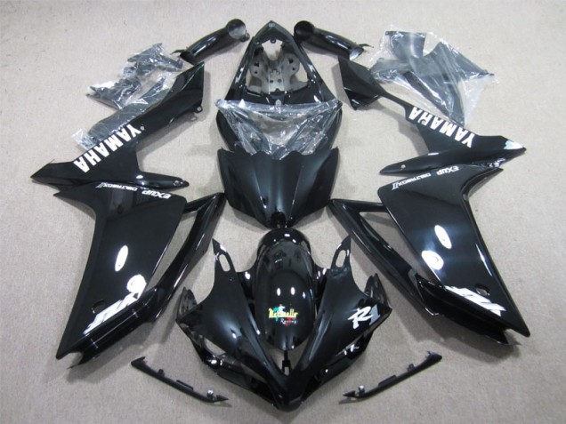 2007-2008 Black White Decal Yamaha YZF R1 Motorcyle Fairings UK Factory 2007-2008 Black White Decal Yamaha YZF R1 Motorcyle Fairings UK Factory