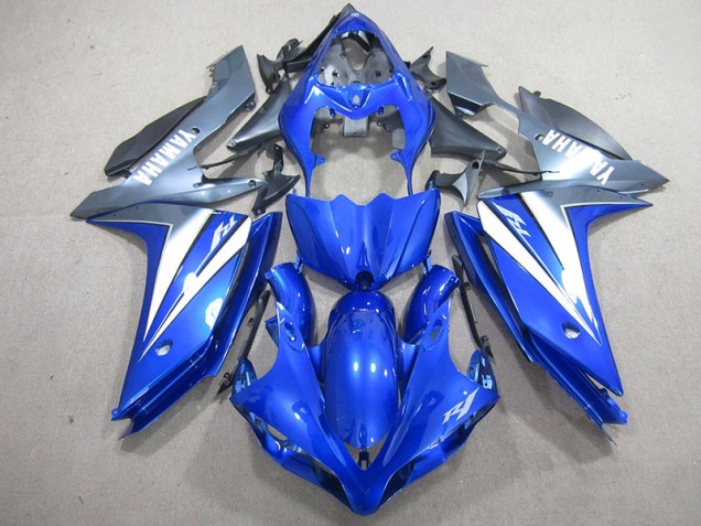 2007-2008 Blue Silver Yamaha YZF R1 Motorbike Fairings UK Factory 2007-2008 Blue Silver Yamaha YZF R1 Motorbike Fairings UK Factory