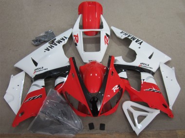 2009-2011 Red White Black Yamaha YZF R1 Motorbike Fairing Kits UK Factory