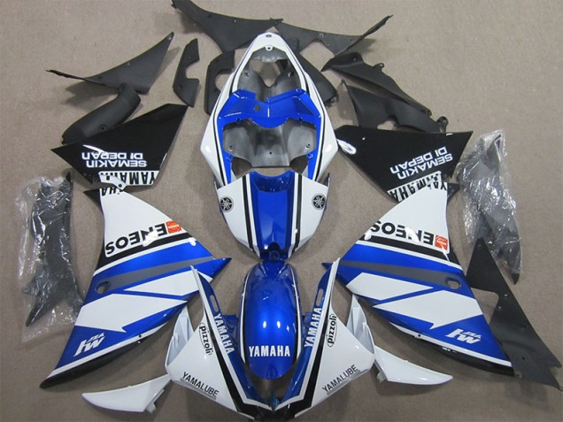 2009-2011 Blue White Yamaha YZF R1 Motorcycle Fairing UK Factory 2009-2011 Blue White Yamaha YZF R1 Motorcycle Fairing UK Factory
