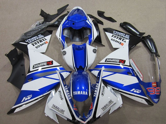 2012-2014 Blue White Yamaha YZF R1 Motorbike Fairing UK Factory 2012-2014 Blue White Yamaha YZF R1 Motorbike Fairing UK Factory