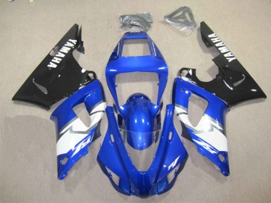2012-2014 Blue Black White Yamaha YZF R1 Motorcycle Fairings Kits UK Factory