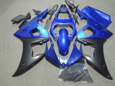 2003-2005 Blue Black Yamaha YZF R6 Motorbike Fairing UK Factory