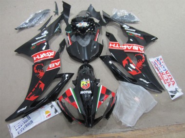 2008-2016 Black White Motul Yamaha YZF R6 Motorbike Fairing UK Factory