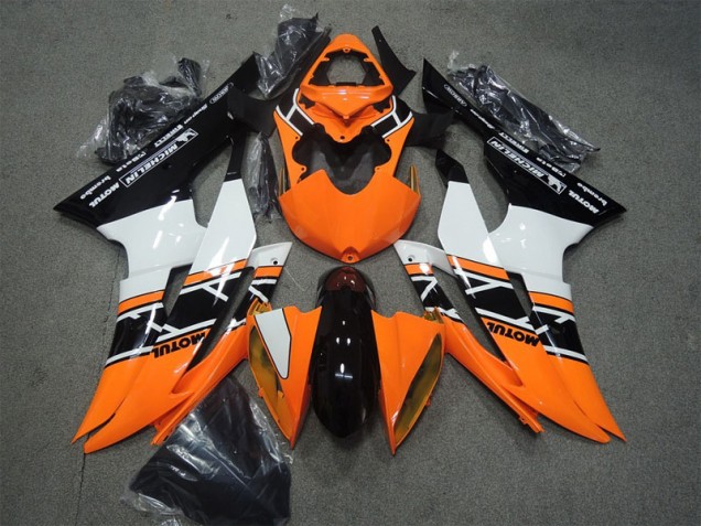 2008-2016 Orange Black Motul Yamaha YZF R6 Motor Fairings UK Factory 2008-2016 Orange Black Motul Yamaha YZF R6 Motor Fairings UK Factory